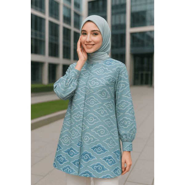 Tunik Batik Modern